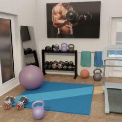 010Fitness Heavy-Duty Dumbbell Storage Rack / Shelf