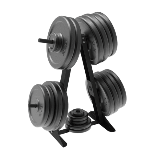 010Fitness Durable 1-Inch Standard Weight Plate Stand for 25mm Plates - Image 5