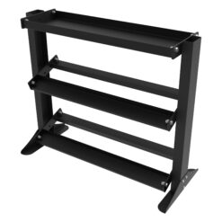 010Fitness 3 Tier Kettlebell Dumbbell Weight Rack Storage Stand
