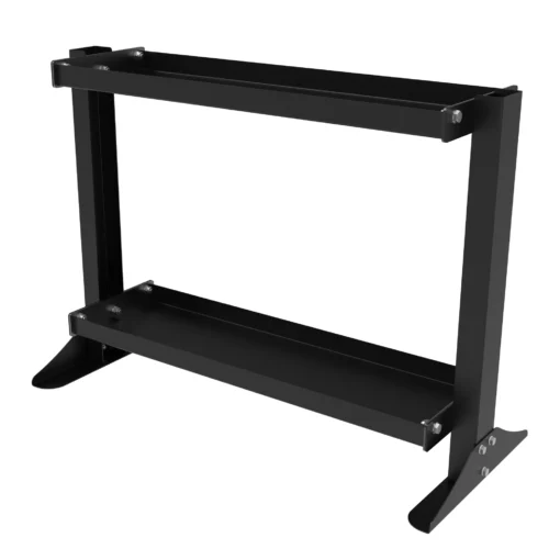 010Fitness 2-Tier Kettlebell Heavy Duty Steel  Storage Rack