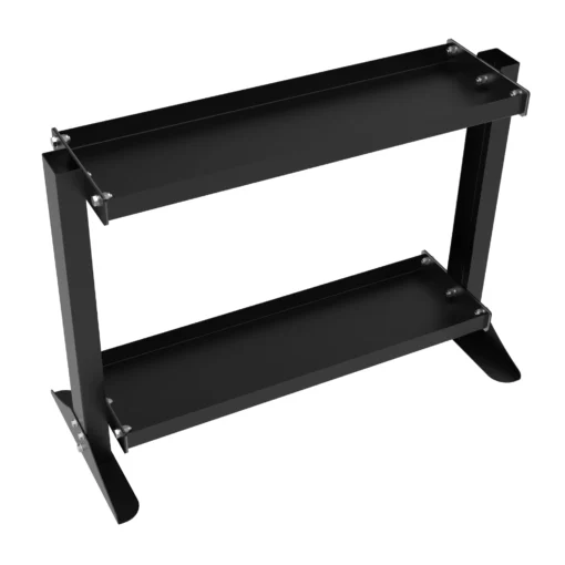 010Fitness 2-Tier Kettlebell Heavy Duty Steel  Storage Rack - Image 3