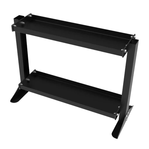 010Fitness 2-Tier Kettlebell Heavy Duty Steel  Storage Rack - Image 5