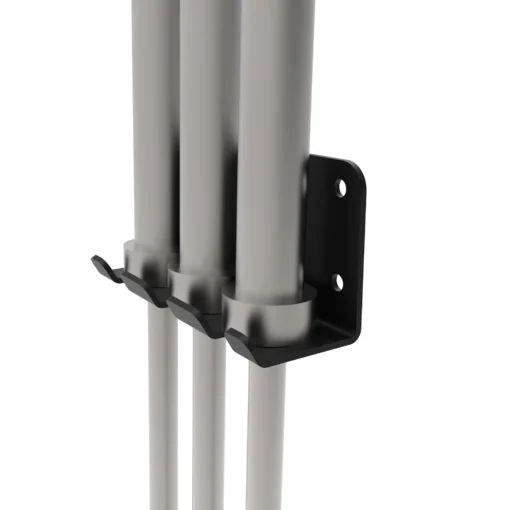 010Fitness 3 Bar Commercial Vertical Hanging Wall Mount Barbell Hooks/ Wall Mounted Barbell Holders - Image 7