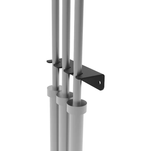 010Fitness 3 Bar Commercial Vertical Hanging Wall Mount Barbell Hooks/ Wall Mounted Barbell Holders - Image 6