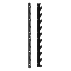010Fitness 10 Bar Commercial Horizontal Barbell Stack / Wall Mounted Barbell Gunrack