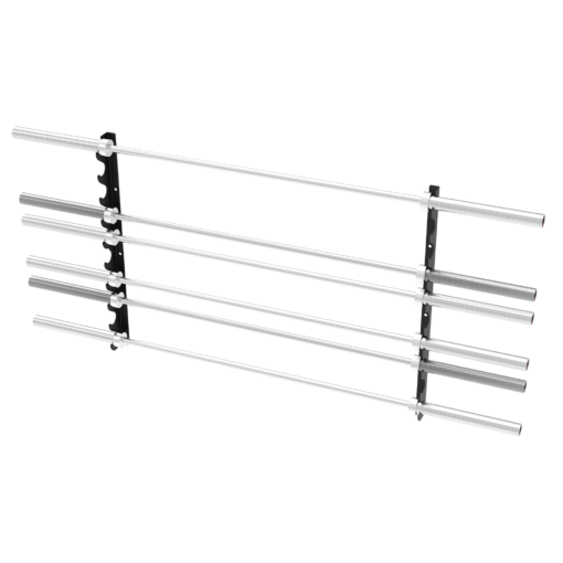 010Fitness 10 Bar Commercial Horizontal Barbell Stack / Wall Mounted Barbell Gunrack - Image 5