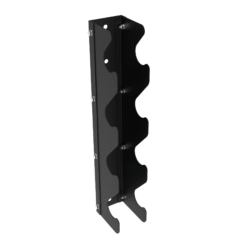 010Fitness 4-Tier Commercial Wall-Mount Dumbbell Rack – Space-Saving Weight Storage Commercial Gyms
