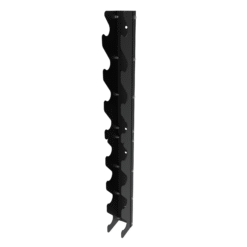 010Fitness 8-Tier Commercial Wall-Mount Dumbbell Rack – Space-Saving Weight Storage Commercial Gyms