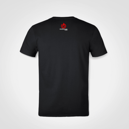 010Fitness BLACK Everyday Comfort Unisex T-Shirt - Perfect for All-Purpose Wear - Image 2