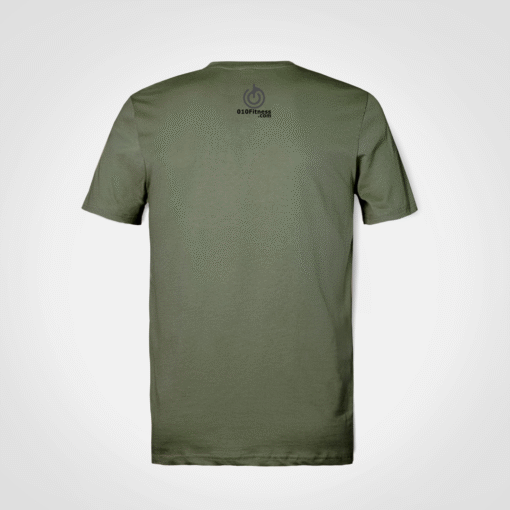 010Fitness OLIVE GREEN Everyday Comfort Unisex T-Shirt - Perfect for All-Purpose Wear - Image 2